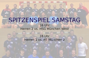 Handball SG Süd/Blumenau News - Doppeltes Spitzenspiel am kommenden Samstag
