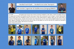 Handball SG Süd/Blumenau News - Training auch in Coronazeiten