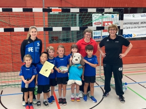 Handball SG Süd/Blumenau News - Spielfest der Minis in Neuaubing