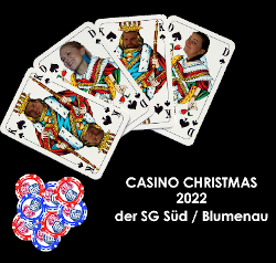 Handball SG Süd/Blumenau - Weihnachtsfeier 2022 - Casino Christmas